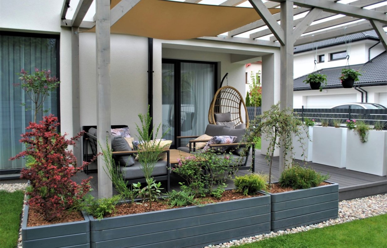 projektowanie roslin na tarasie