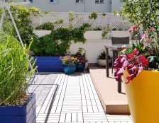 duże donice na taras