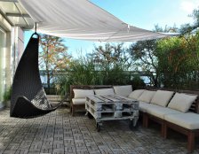 wypoczynek na tarasie