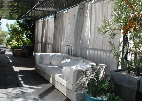 taras jako miejska oaza