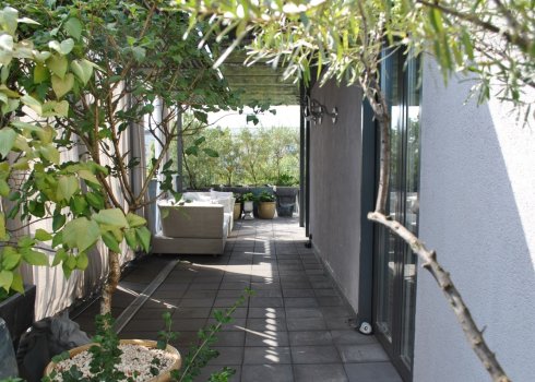 taras jako miejska oaza